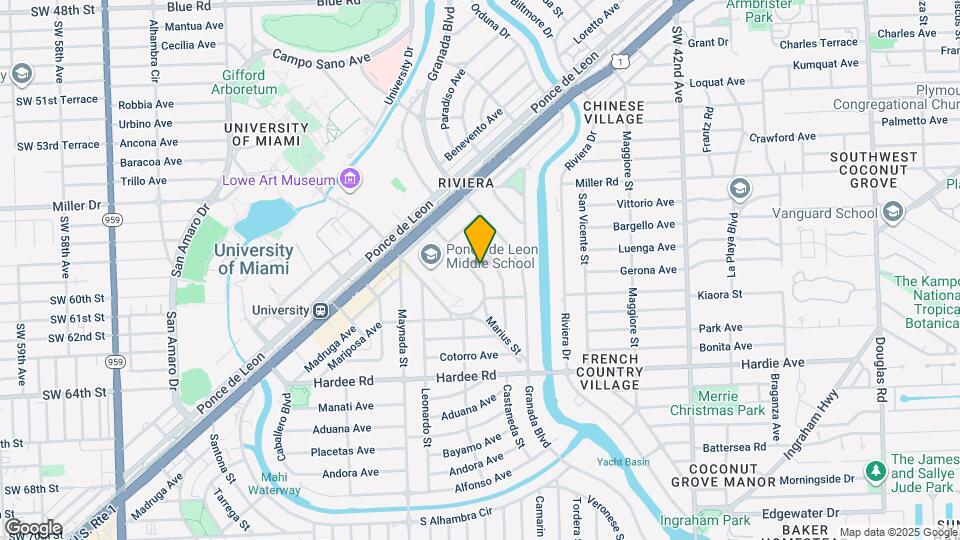 5711 Marius St Map and Location Details