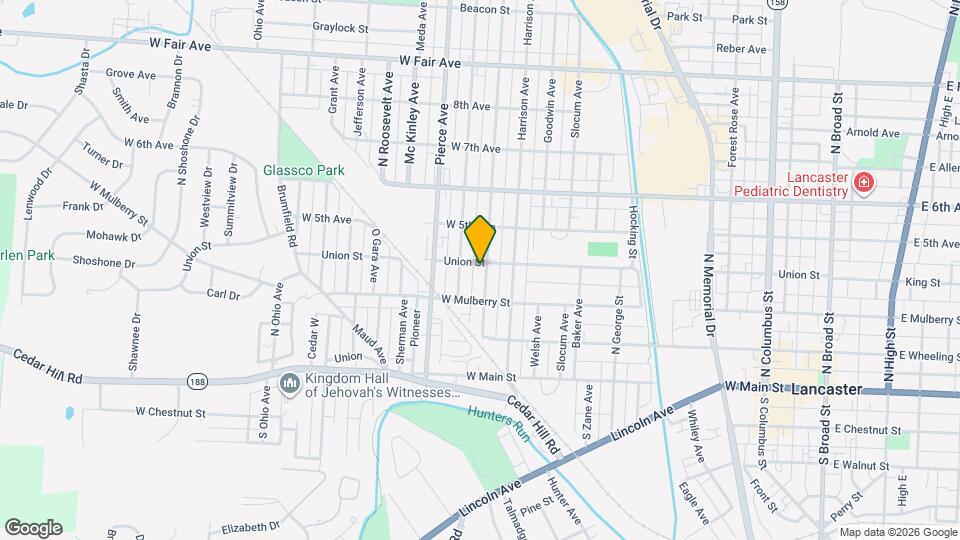 335 Washington Ave Map and Location Details