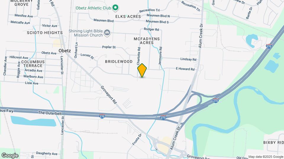 2307 Bridlewood Blvd Map and Location Details
