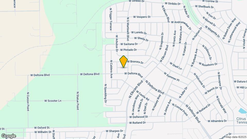 2798 W Parnell Ln Map and Location Details