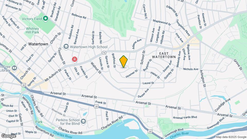 96 Boylston St, Unit 1 Map and Location Details