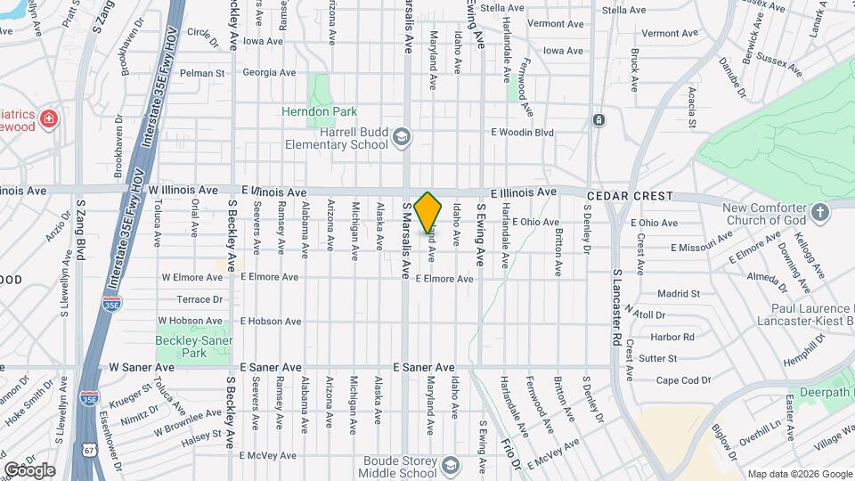 2423 Maryland Ave Map and Location Details