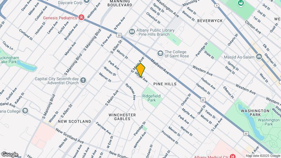 810 Myrtle Ave, Unit Apt 2 Map and Location Details