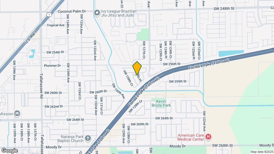 25760 SW 127th Pl Map and Location Details