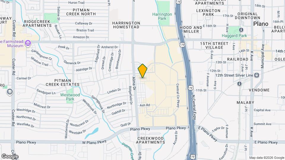 835 Pedernales Dr Map and Location Details