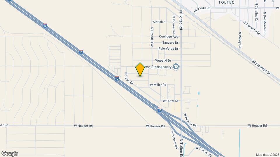 4350 W Hammon Dr Map and Location Details