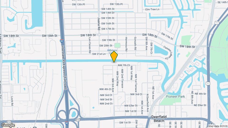 291 NW 7th Ct Map and Location Details