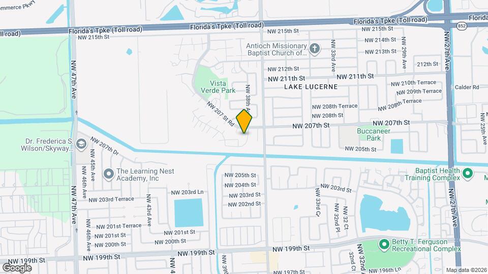 20674 NW 38th Ave Map and Location Details