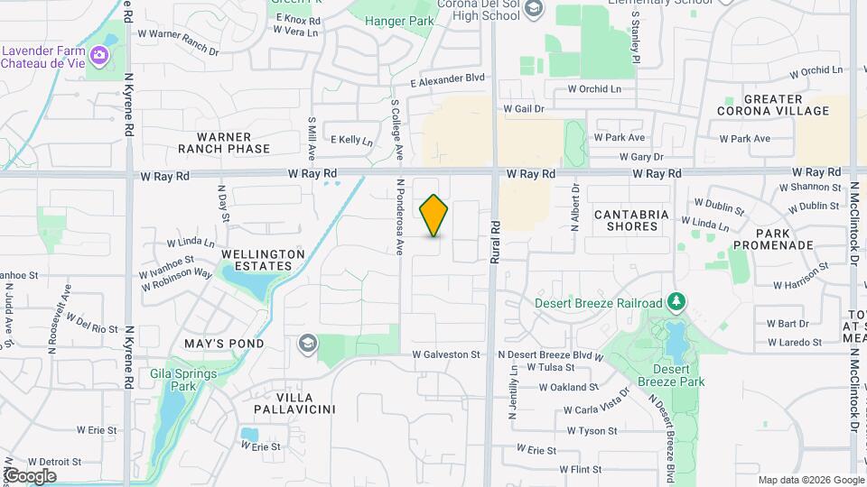 5153 W Dublin Ln Map and Location Details