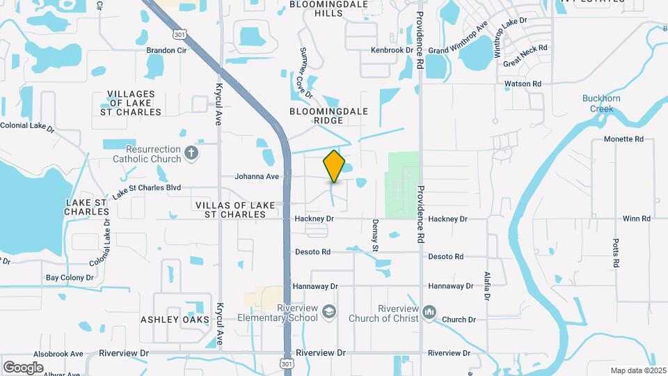 6922 Hawthorne Trace Ln Map and Location Details