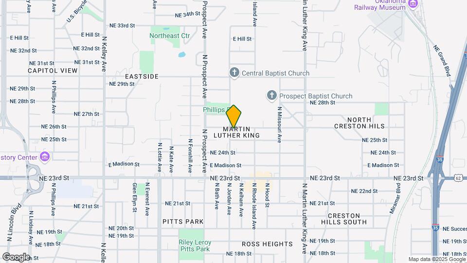 1604 NE 26th St Map and Location Details