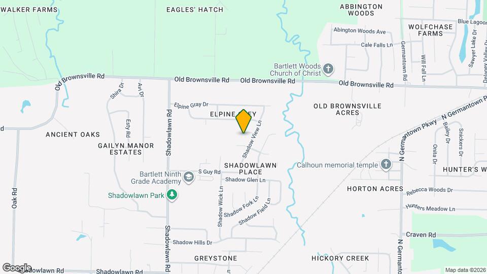 7691 Shadow View Cove Map and Location Details