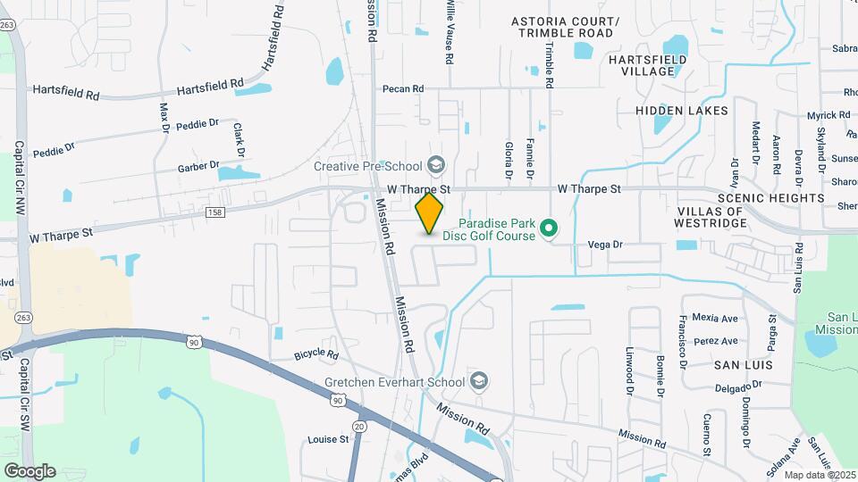 2922 Oakwood Dr Map and Location Details