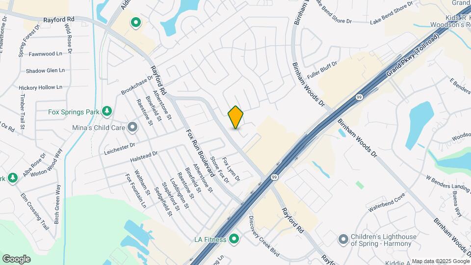 29129 Legends Wick Dr Mapa y Detalles de la Ubicación