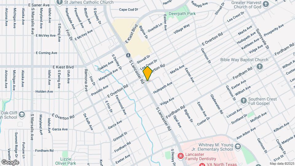 1826 Marfa Ave Map and Location Details