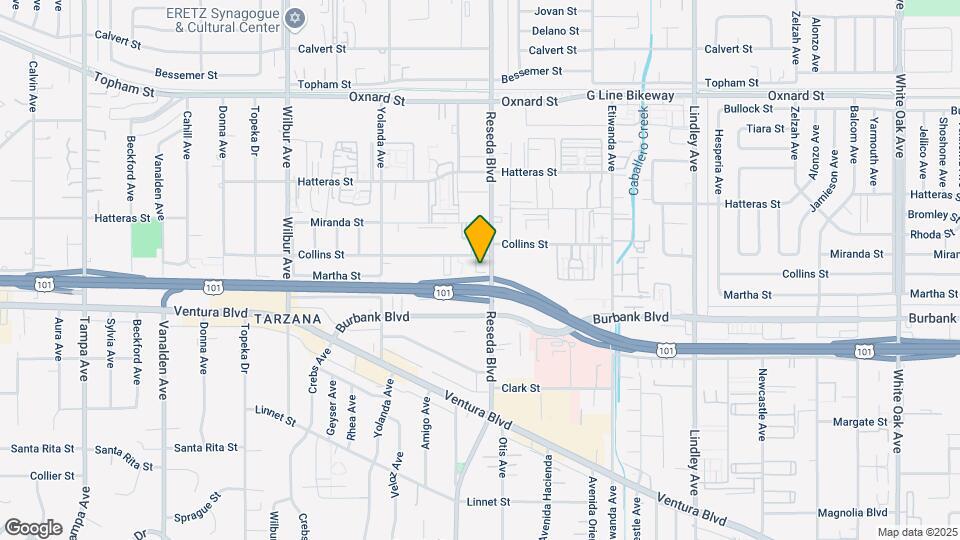 Tarzana Apartments Map and Location Details