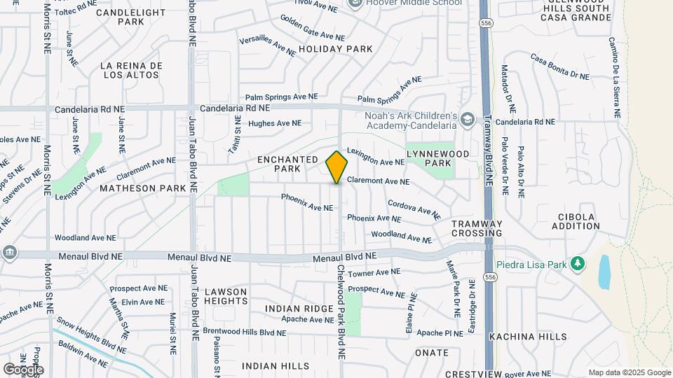 2521 Chelwood Park Blvd NE Map and Location Details