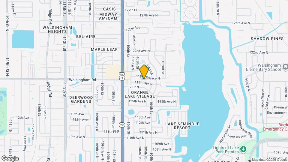 10495 118th Ave N Mapa y Detalles de la Ubicación