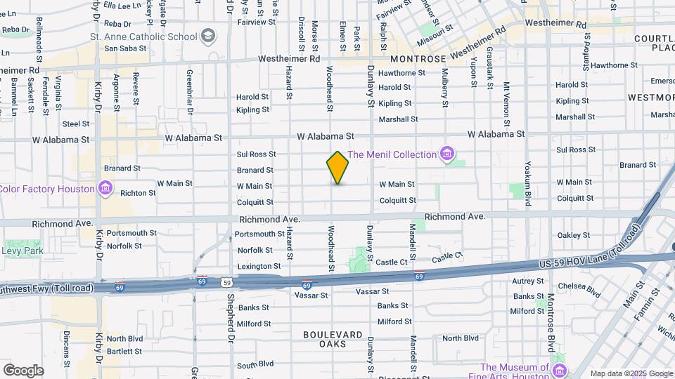 1749 W Main St Map and Location Details
