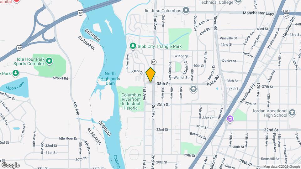 38 38th St Map and Location Details