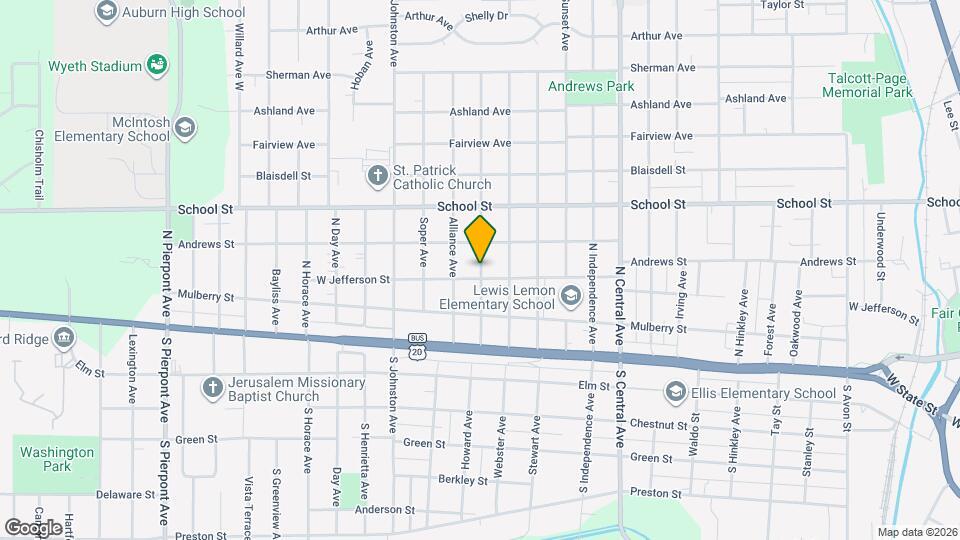 308 Miriam Ave Mapa y Detalles de la Ubicación