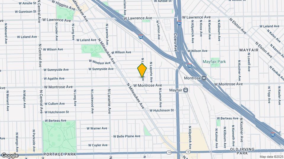 4414-4424 N Lavergne Ave Map and Location Details