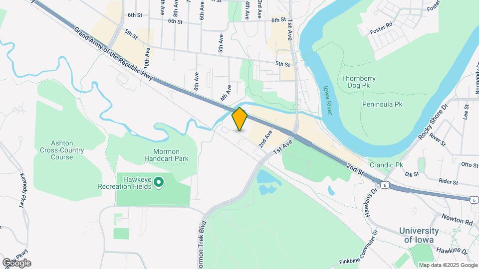 1 University Way, Unit #110 Map and Location Details