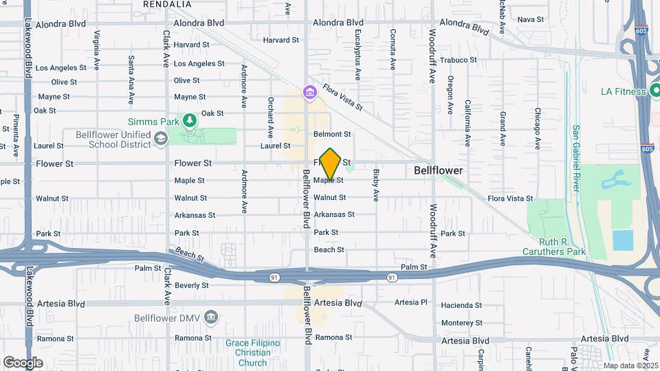 9836 Maple St Map and Location Details
