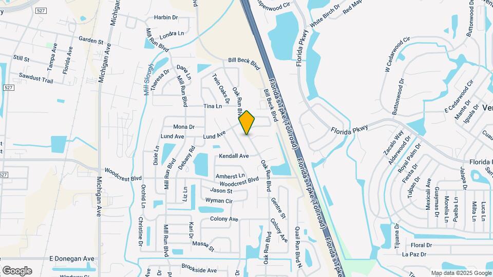 2678 Oak Run Blvd Map and Location Details