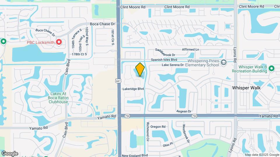 9849 Ridgecreek Rd Map and Location Details