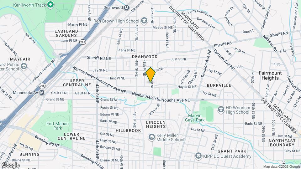 4840 Hayes St NE Map and Location Details