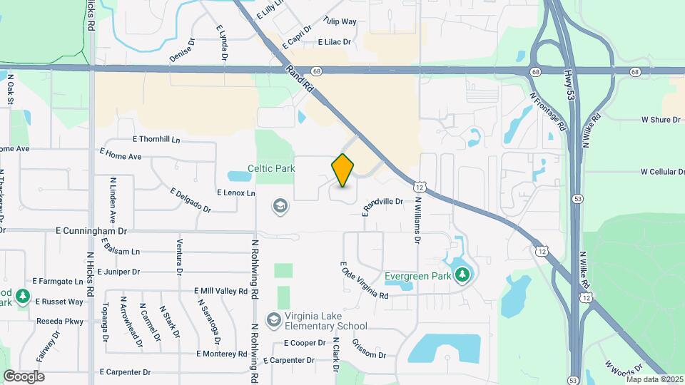 1335 N Winslowe Dr Map and Location Details