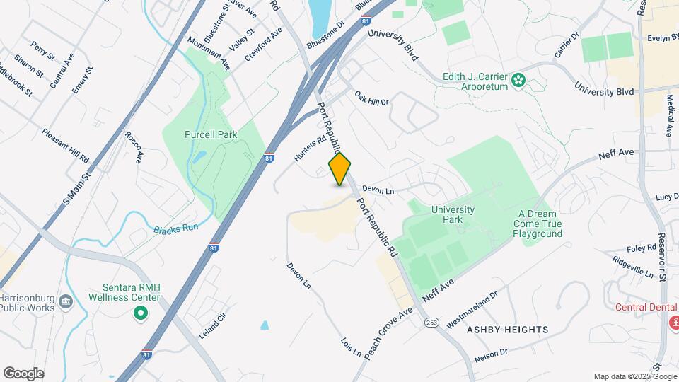 811 Port Republic Rd Map and Location Details