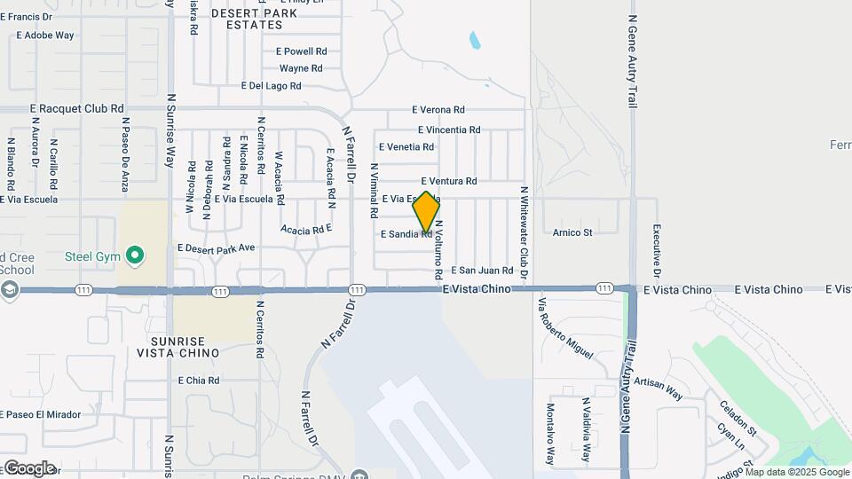 2885 E Sandia Rd Map and Location Details