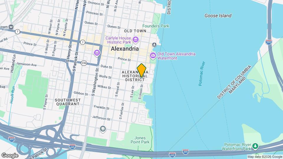 317 S Union St Map and Location Details