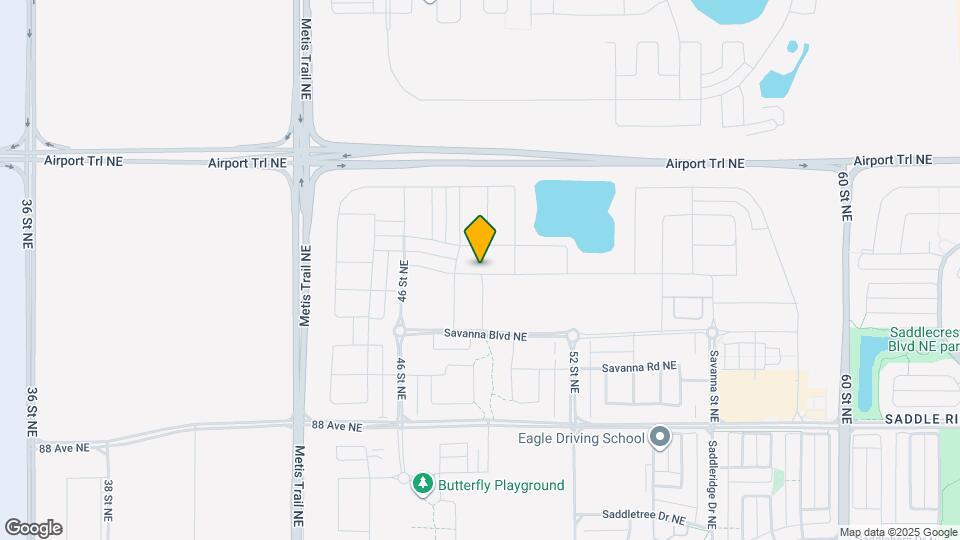 124 Savanna Dr NE Map and Location Details