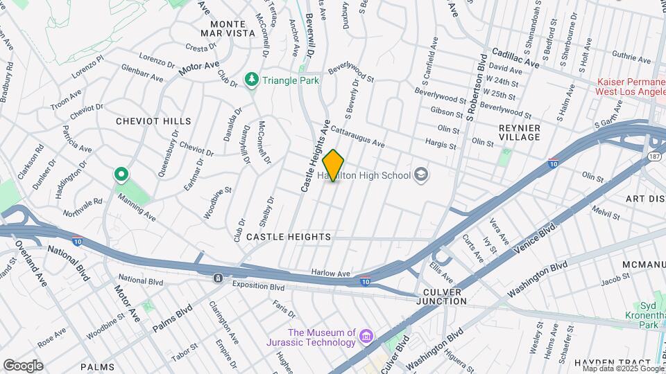 3101 Cardiff Ave Map and Location Details