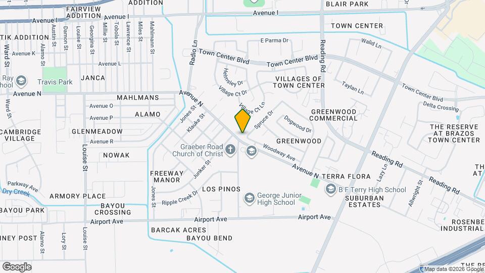 2220 Spruce Dr Map and Location Details