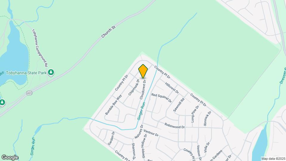 8838 Cloudcrest Dr Mapa y Detalles de la Ubicación