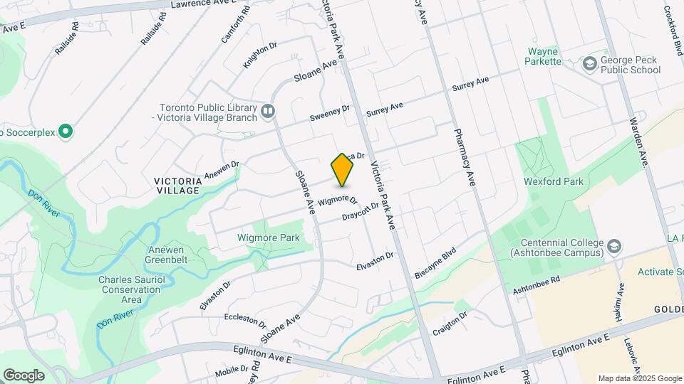 51 Wigmore Dr Map and Location Details