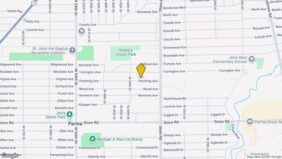4102 Pershing Ave Mapa y Detalles de la Ubicación