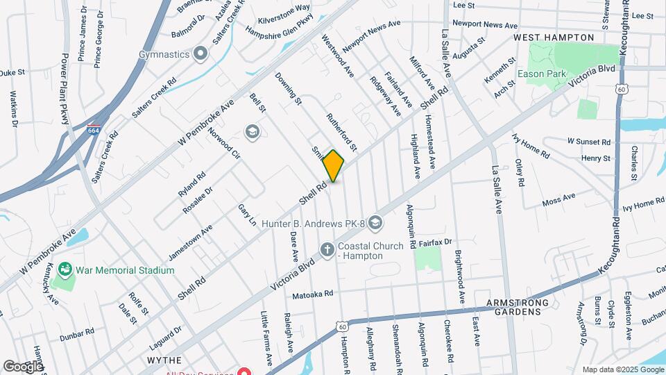 428 Hampton Roads Ave Map and Location Details