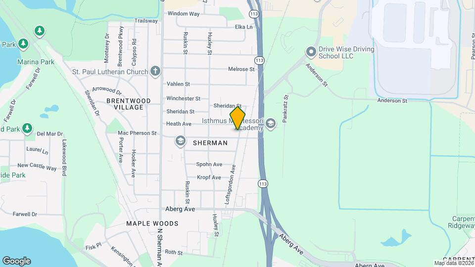 1802 Loftsgordon Ave Map and Location Details