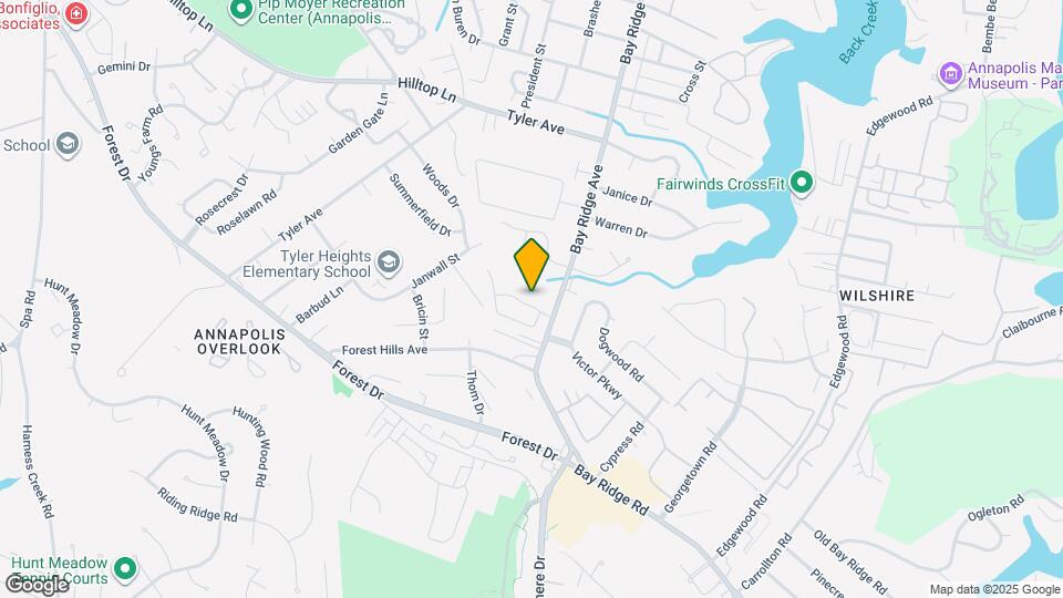 908 Berwick Dr Mapa y Detalles de la Ubicación