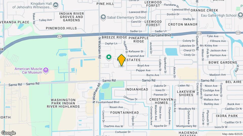 2753 Patty Ln Map and Location Details