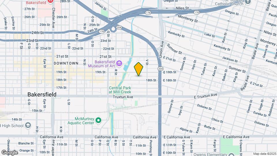 402 18th St Map and Location Details