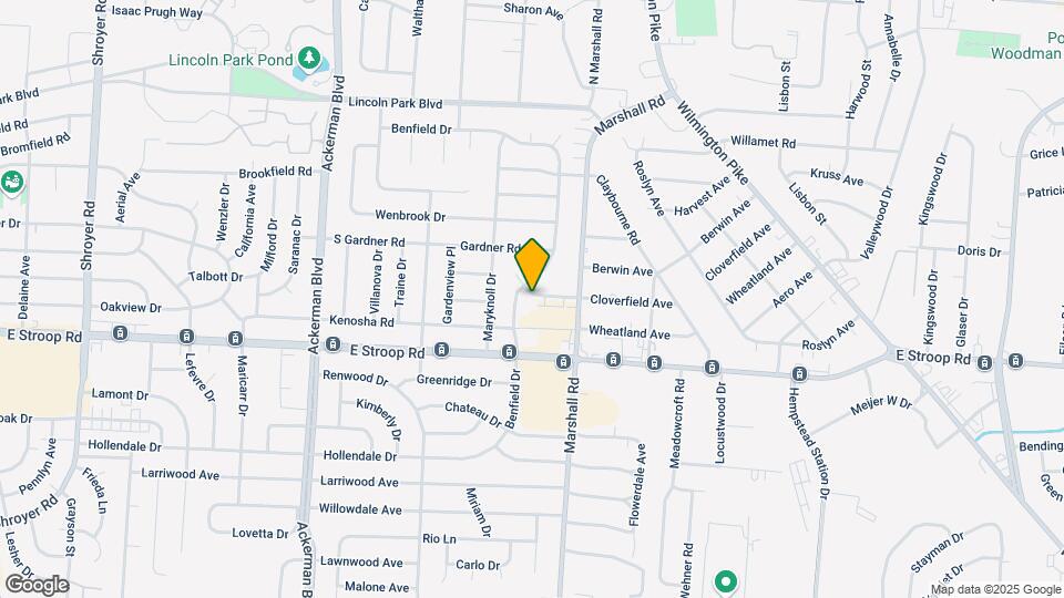 1216 Cloverfield Ave Mapa y Detalles de la Ubicación