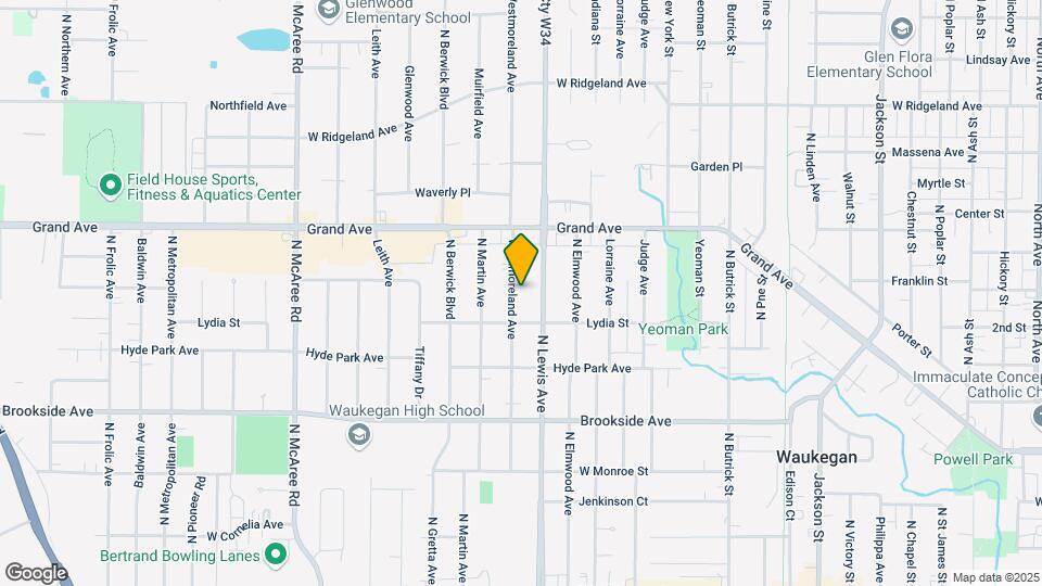 603 Westmoreland Ave Map and Location Details