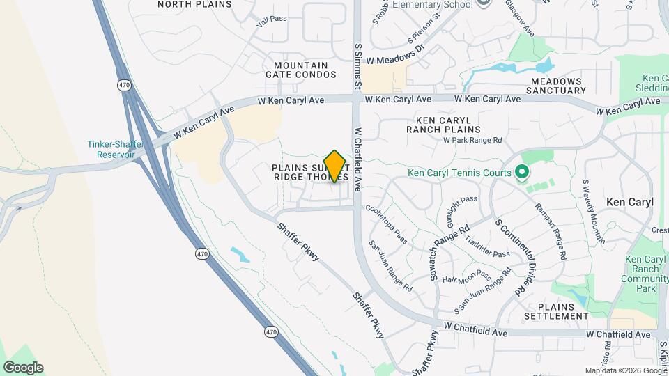 11710 W Elk Head Range Rd Map and Location Details