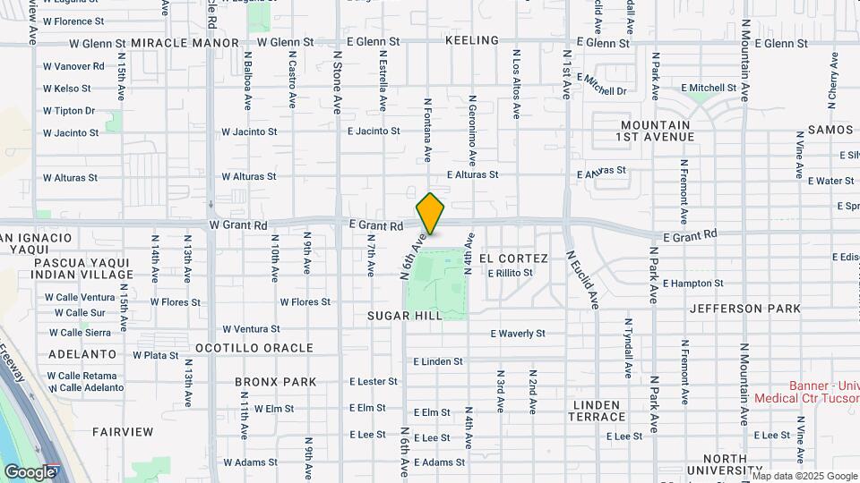 2334 N 6th Ave Map and Location Details
